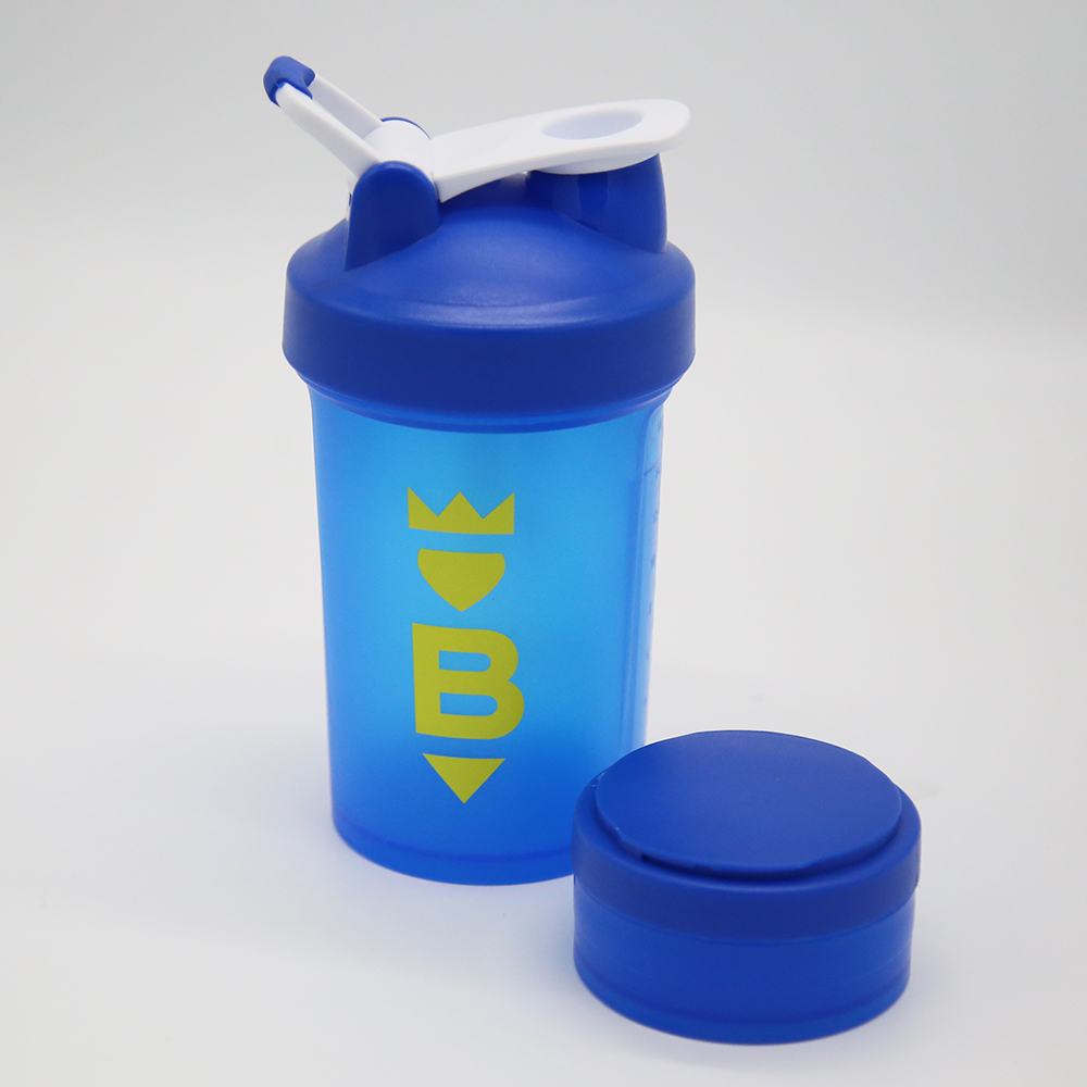 450 ml Blue shaker Cup Jarindividual deksel 100cc Jar