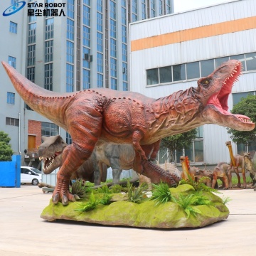 Animatronic Tyrannosaurus untuk Jurassic Park