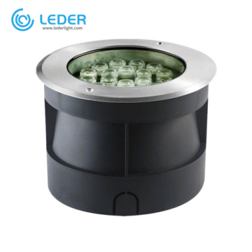 LEDER Llum subterrani LED de 18 W d&#39;acer inoxidable resistent a la intempèrie