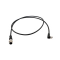 M12 to M8 Black Connection Cable