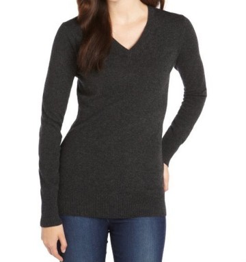 SF15-0584 V neck cashmere sweaters