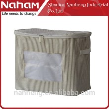 Naham 2015 foldable storage boxes with cover and window