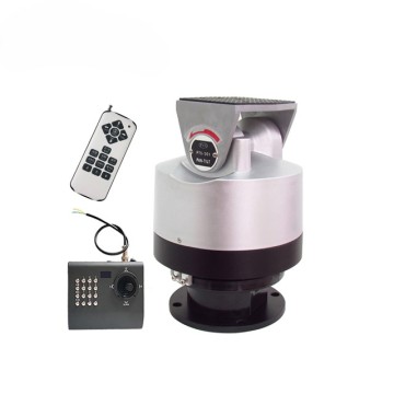 DC12V DC24V CCTV Pelco D Camera Mount with 6 Presets, 10KG Load, IP66, Pan Tilt, RS485