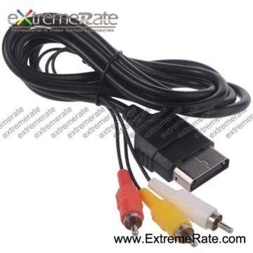 High quality AV Cable Kit Video Cord For Xbox 360 Black
