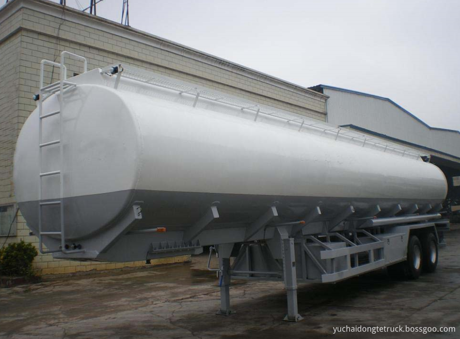 2 axle 25Ton oil tank semi-trailer