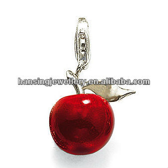 Fashion Metal Thomas Fruit Series Charms