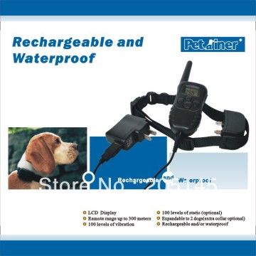 Rechargeable 300M Remote Dog Shock Anti Bark Stop Collar