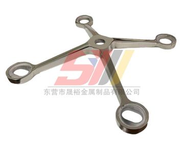 glass building spider routel joint clamp