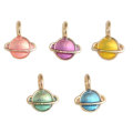 Enamel Planet Universe Star Alloy Pendant For DIY Necklace Bracelet Jewelry Finding Metallic Drop Ornament