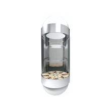 Best Selling Luxury Panoramic Elevator - Indoor/Outdoor Commercial Glass Sightseeing Elevator