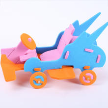 EVA animal face mask car toy