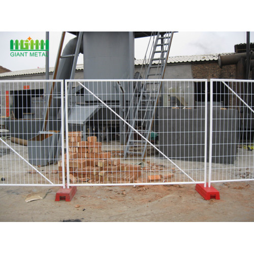 Keselamatan tinggi Galvanized Steel Safety Kanada Pagar sementara