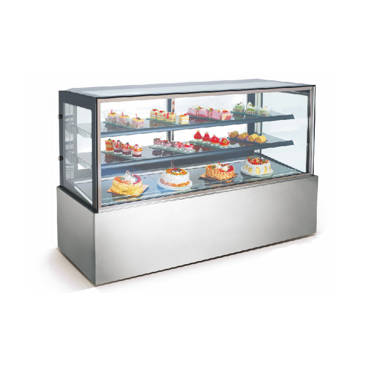 Factory Supply Commercial Use Refrigerated Cake Display Cabinet