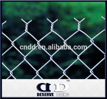 Vinyl coated Chain Link fencing diamond mesh wire woven netting