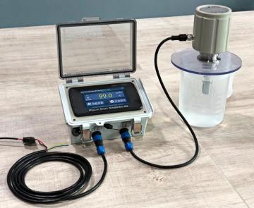 Online Monitor for Density and Specific Gravity of Cleaning Agents
