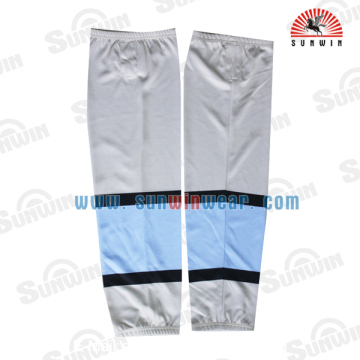 custom polyester sublimation plain hockey socks