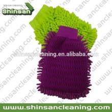 S04.20 Microfiber Chenille Car Cleaning Mitt /Chenille Microfiber Car Wash Mitt/Microfiber Car Wash Washing Cleaning Gloves