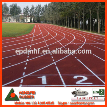 SANDWICH Athletic running track Materials