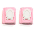 100Pcs / Lot Candy Color Cartoon Fairy Table Book Flat Back Resin Cabochon Scrapbooking Fit Hair Bow Center DIY Dollhouse Toys