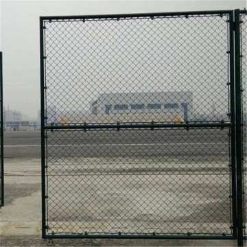 Aluminum Coated Before Weaving Chain Link Fabric Fence