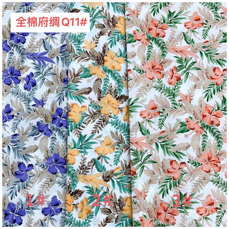 40S Cotton Poplin Printing Fabric For Ready Goods