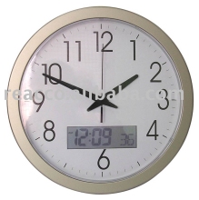 dual tme radio controlled clock