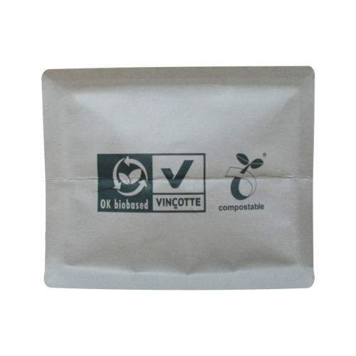 Wholesale Biodegradable kraft tea bags with zipper