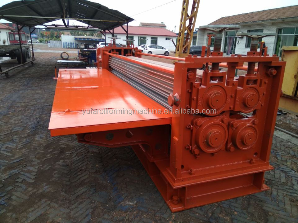 8feetGalvanized steel barrel corrugated roofing sheet machine