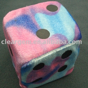 plush dice