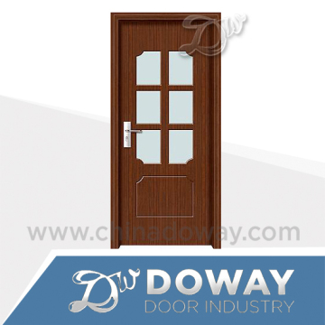 PVC wooden interior wooden french doors