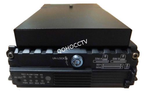 4 Channel 3g Mobile Dvr With Motion Detection And G-sensor