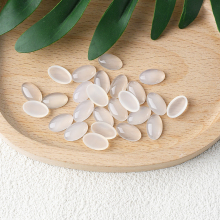 AAA+ Grade White Chalcedony Oval Cabochon Gemstones