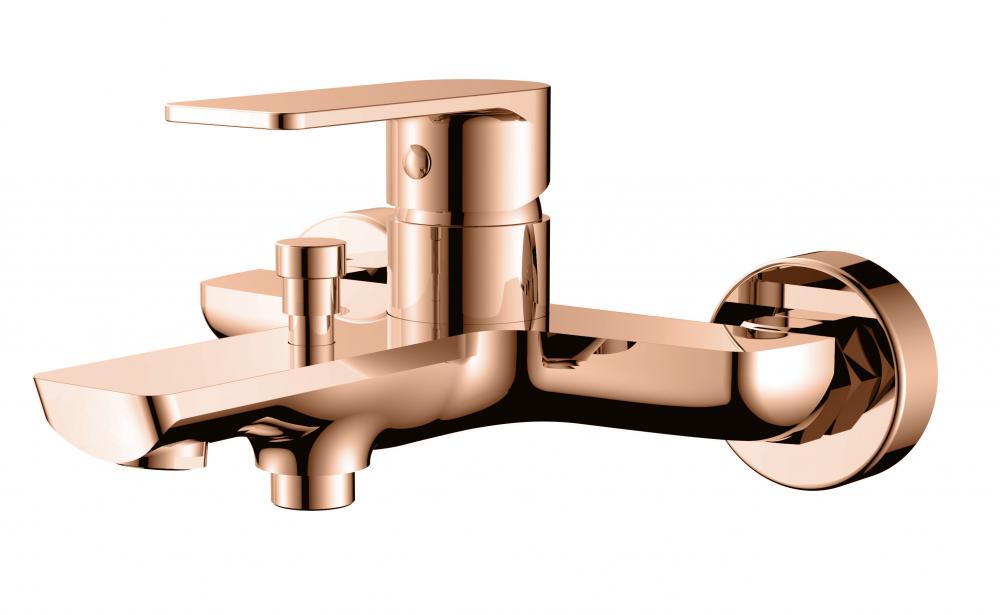 Wall Mounted Brass Shower Tub Faucet