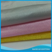 100%polyester wholesale bright light no elasticity tricot plain fabric