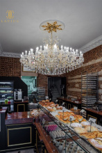 Empire luxury crystal chandelier elegant