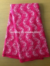 new ready stokc thick 100 polyester knit lace fabric