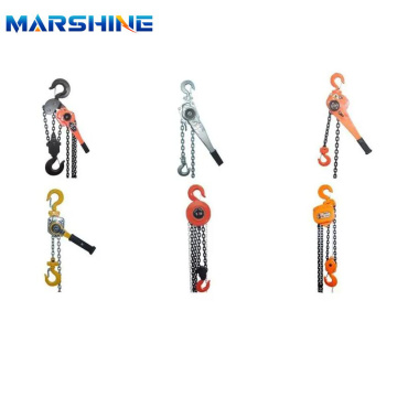 Hand Wrenching Chain Tackle Block Hoist Crane