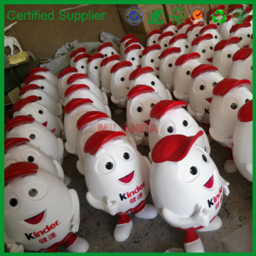 Hot Sale Funny Decorative Cartoon Giant Easter Egg Man