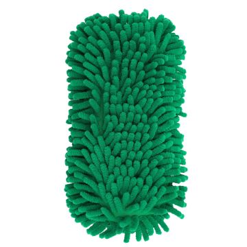 Green Textile Ultimate Two Sided Chenille Microfiber Wash Sponge