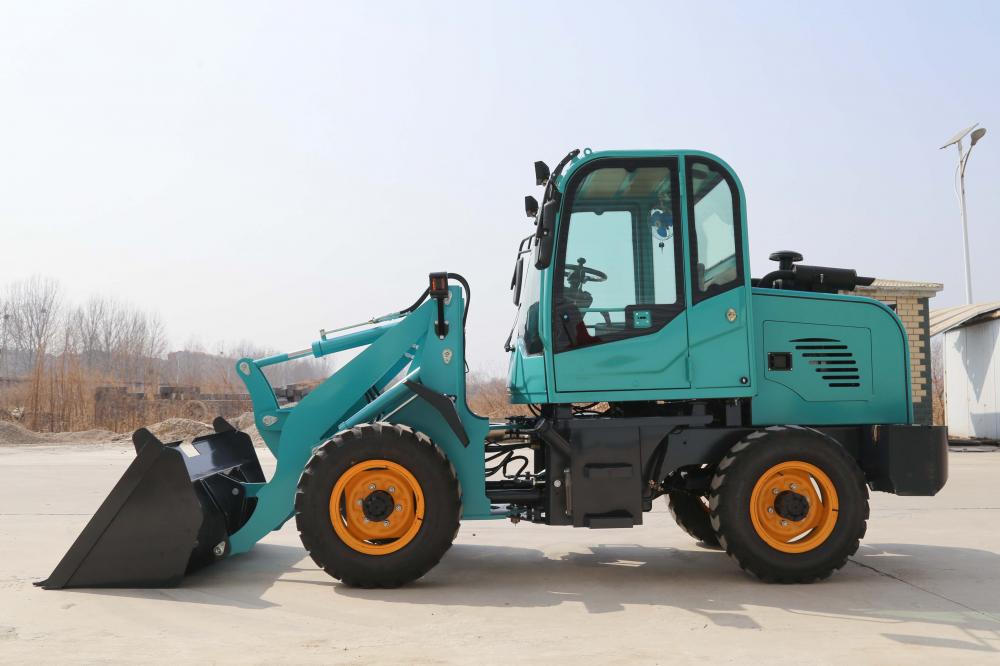 Four-wheel drive multi-function hydraulic engineering loader