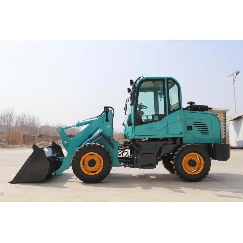 Four-wheel drive multi-function hydraulic engineering loader