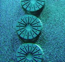 Hollow Fiber Spinneret Spin Pack Part 7 Polypropylene Filament Or Staple Fiber Spinneret For Bi - Component Fiber