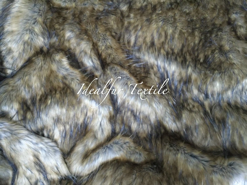 Long Pile Faux Racoon Fur