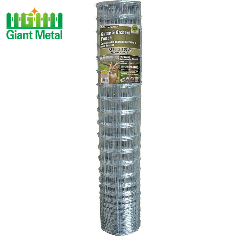 Factory Galvanized Deer Farm Fence Deer Net