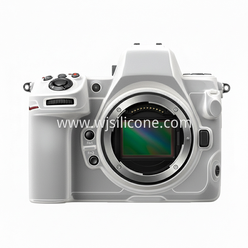 White Camera Silicone Cases White Camera Silicone Cases