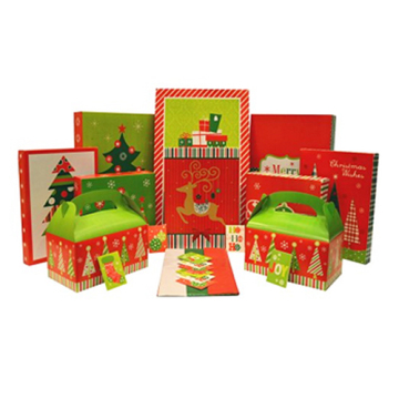 Card Paper Christmas Candy Gift Packaging Box