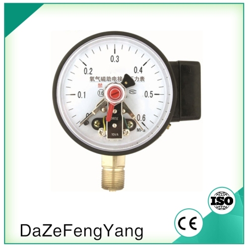 Oxygen Electric-contact Pressure Gauge