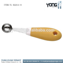 stainless steel melon scoops , fruit baller