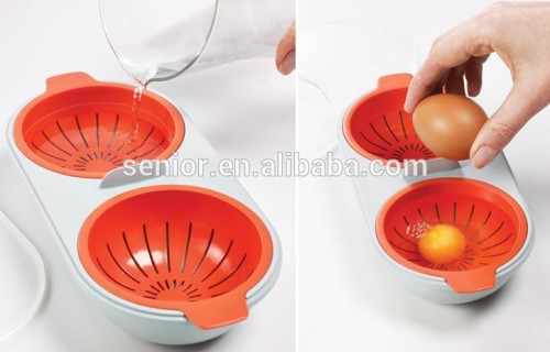 Microwave egg poacher egg cooker PP egg-boiler