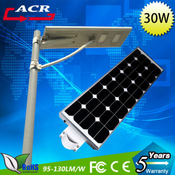 Price of solar led 30 watt street lights